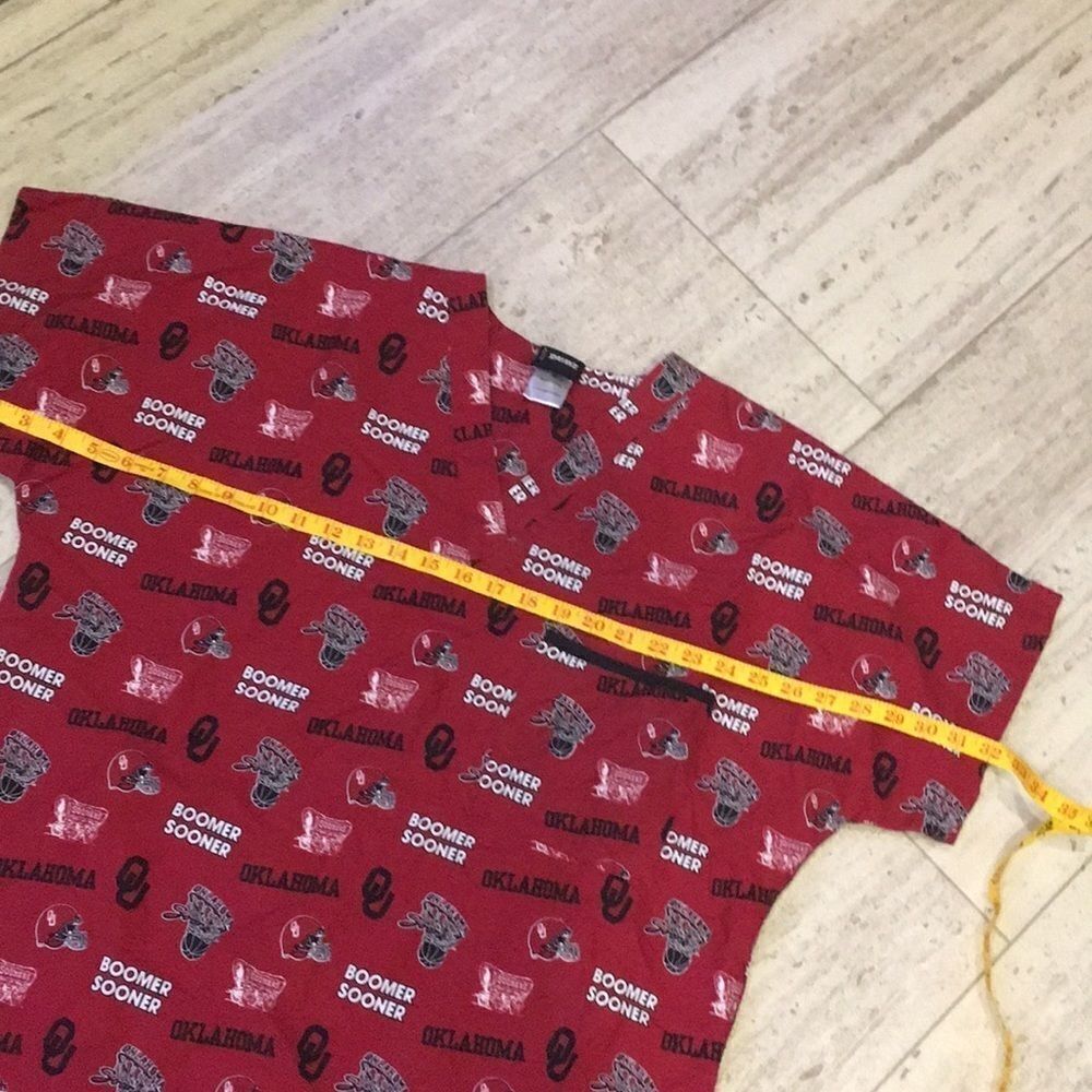 OU scrub top M - Picture 3 of 13